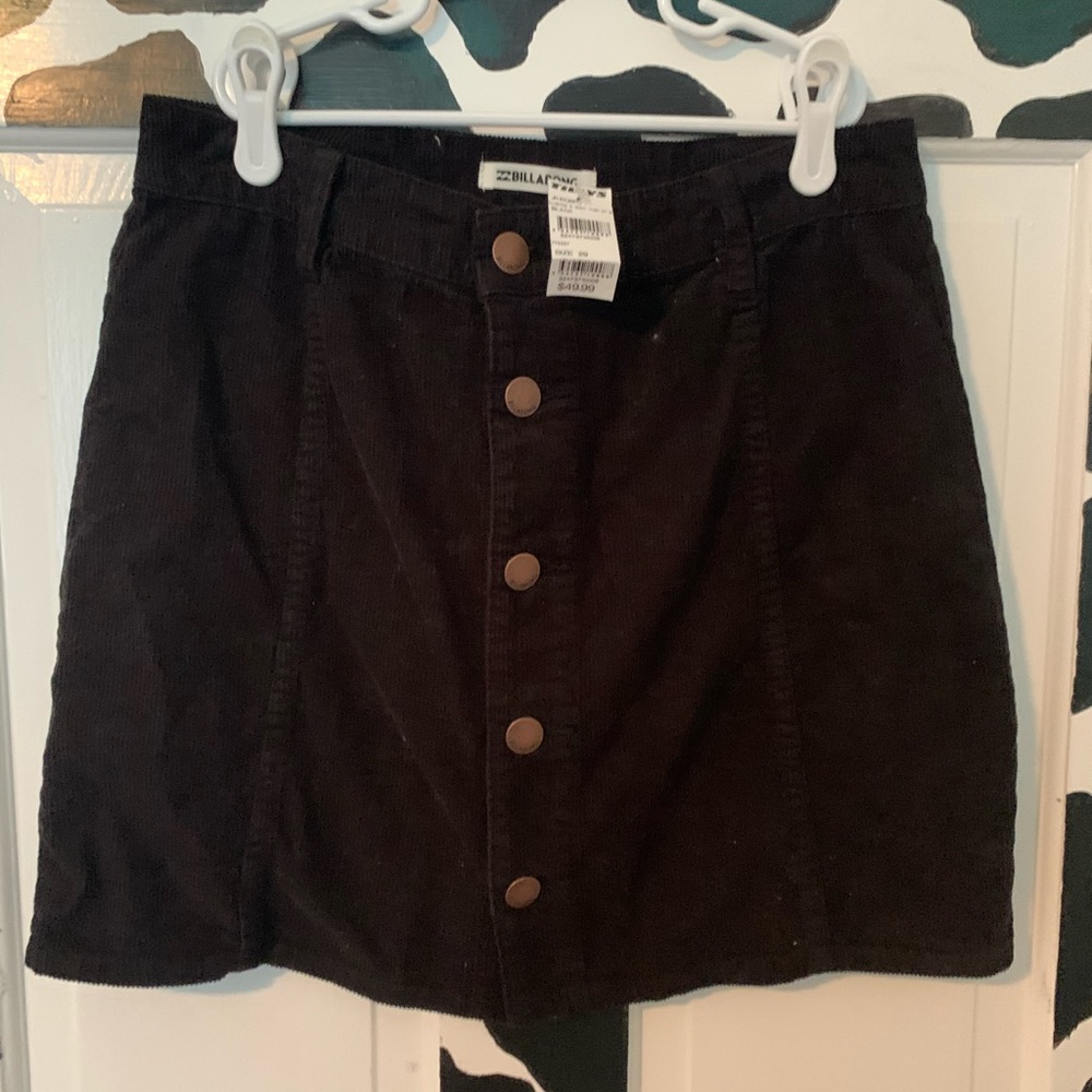 Corduroy skirt